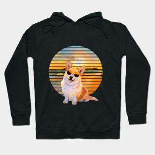 Perro en La Playa Hoodie